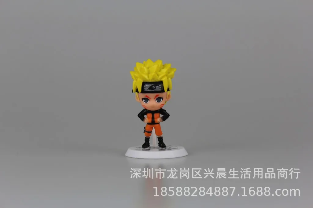 Hot Sales 19 Generations 6-Naruto Anime Garage Kit Cute Naruto Model I Aro Sasuke