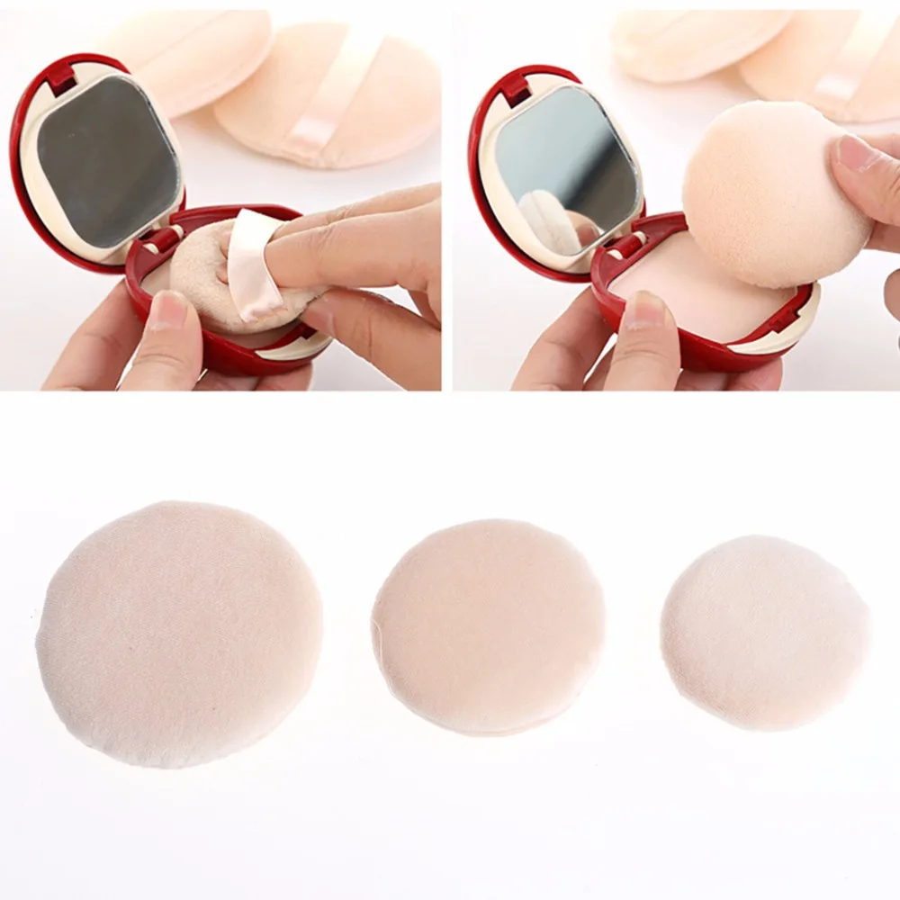 Face Body Powder Puff Make Up Sponge Cosmetic Makeup Super Soft Cleansing 3 Size