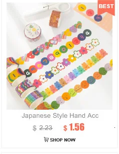 15mm*5M English hand drawn style Washi Tape Masking Tape Kawaii Decorative Adhesive Tape Sticker Scrapbooking Diary Stationery