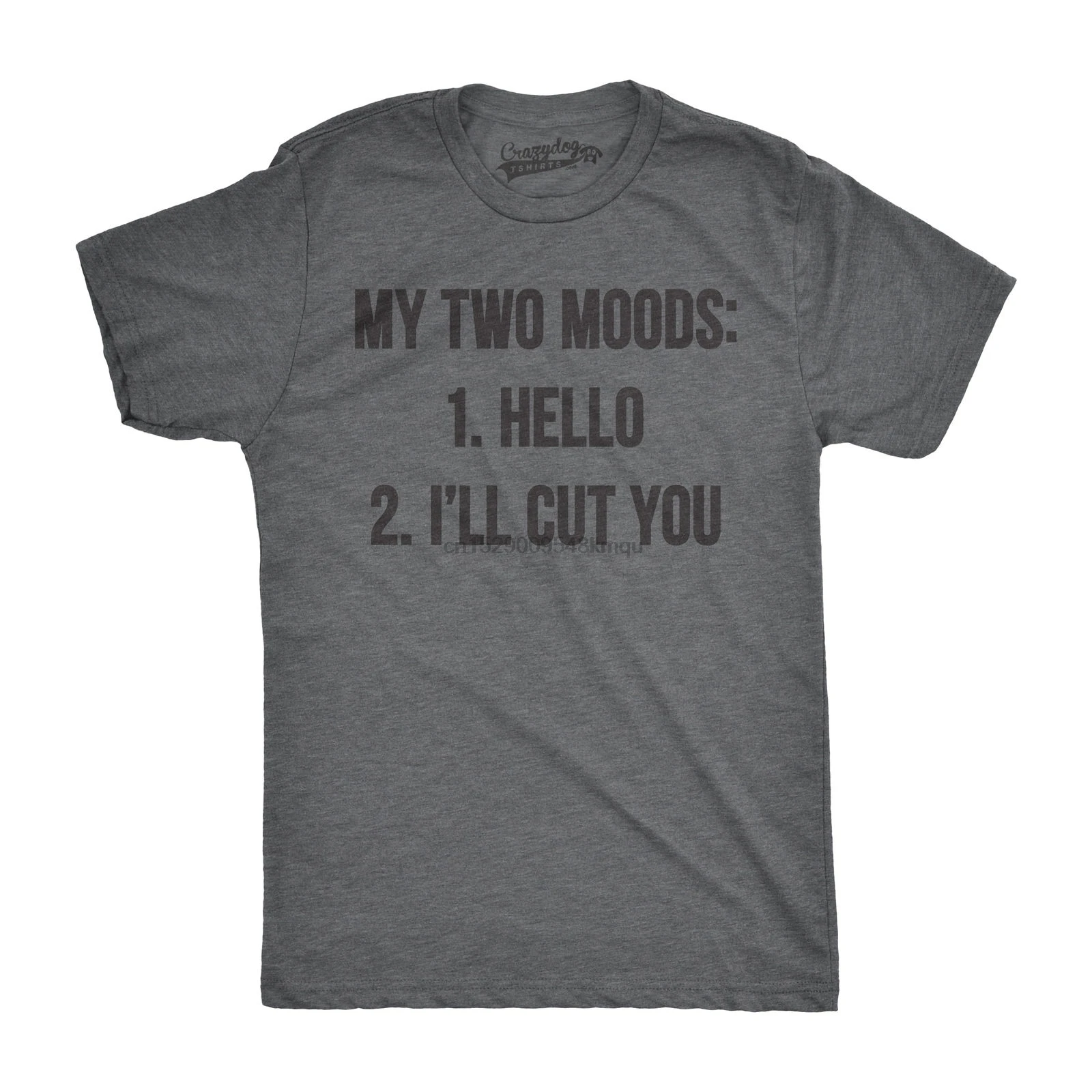Мужская забавная футболка My Two Moods новые футболки с юмором крутая графическая