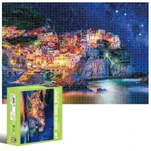 Puzzle en forme de Cinque Terre étoilée Impossible 2000 pièces, jouet de haute qualité, offre spéciale, tout nouveau
