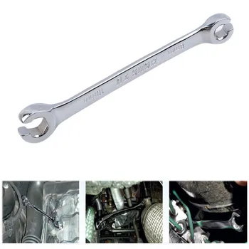 

Double Headed Metric Open End Wrench Six Angle Special Metal Wrenches For Oil Pipe Tubing Spanner Auto Repair Tools 1pcs