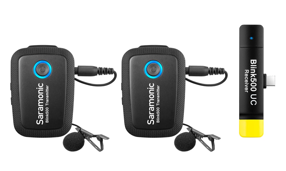 

Boya Saramonic Blink 500 Wireless Studio Condenser Microphone for Canon Nikon Sony Blink500 VS RODE wireless go Rode VideoMicro