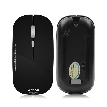 

N5 Super Slim 2.4GHz Rechargeable Mute Optical Wireless Mouse For Laptop PC Tablet D08B