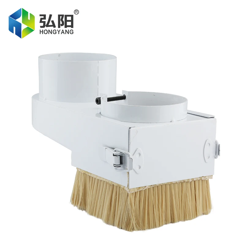 CNC Milling Machine Dust Cover Brush Collection Boots Wood Carving Spindle Milling Cleaning Tool woodworking dust removal cover
