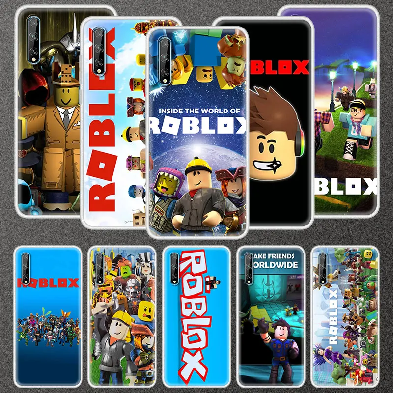 Robloxes Game Case for Huawei P30 Lite P40 P Smart Z Y6 Y7 2019 Y8p Y6p Honor 9X Pro Mate 20 Phone Cover Matte Coque Shell Capa | Мобильные
