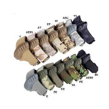 

Tactical Mask Airsoft Paintball Half Face Mask Military Army Net Mesh Mask Protective CS Game Mask