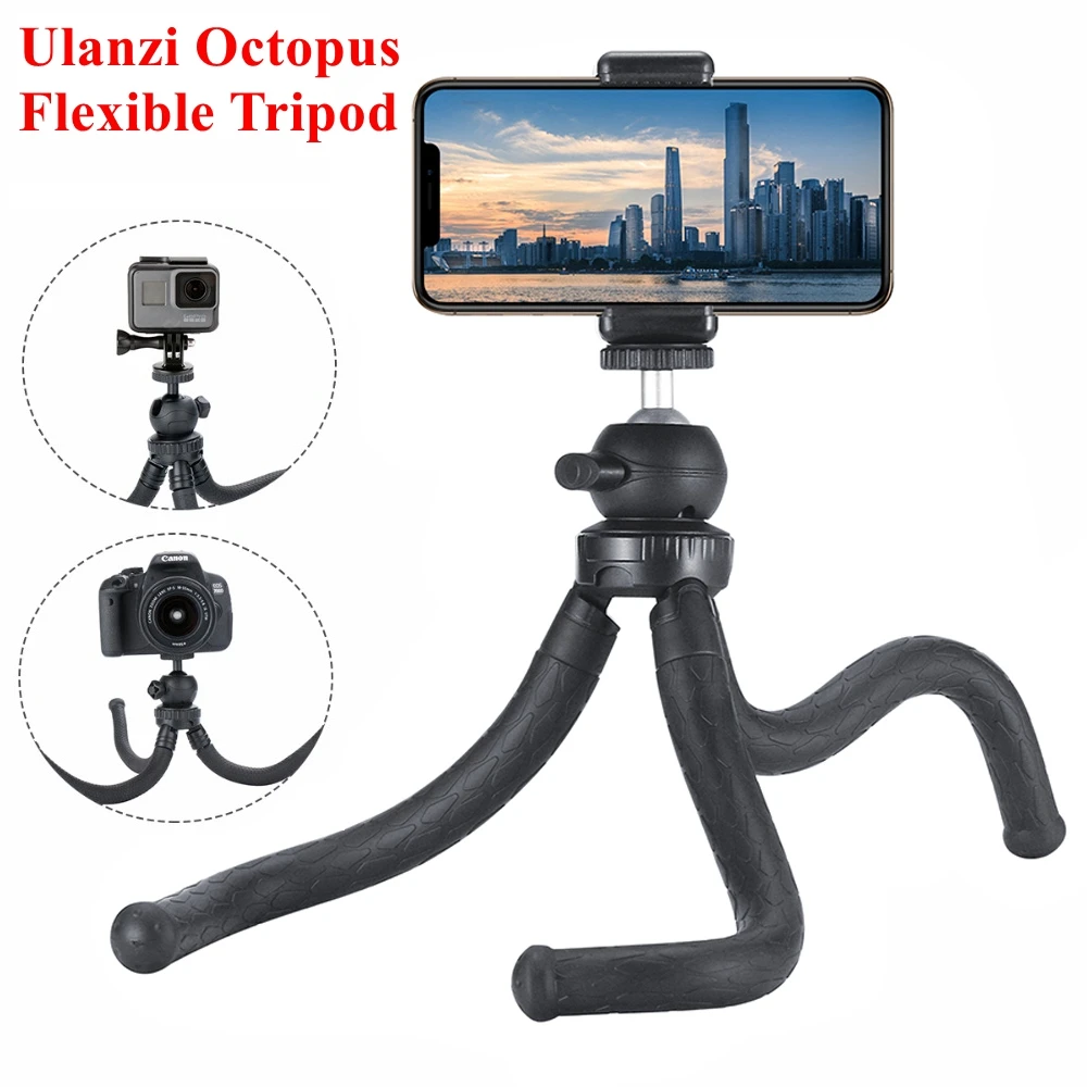 Гибкий штатив Ulanzi Octopus для смартфона с подставкой держатель телефона iPhone Max 8 huawei