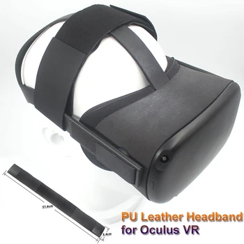 

PU Leather Headband for Oculus VR Stretchable Fixing Belt Pressure Relieving Safe Strap for Oculus VR Helmet Glasses Accessories