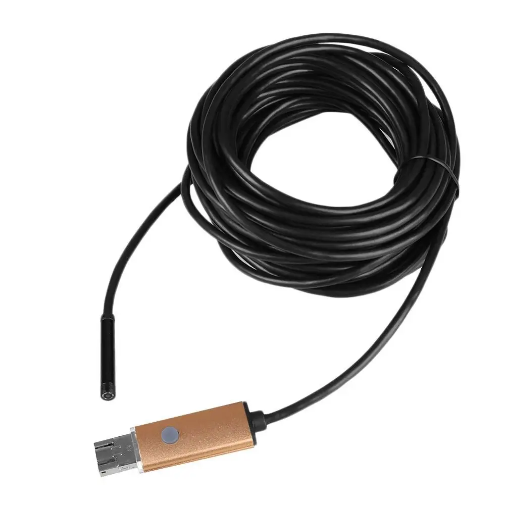 

2 in 1 5.5mm Endoscope Camera 300,000 pixel for Android mobile phone 6 LEDs Adjustable endoscope Borescope Inspection Camera