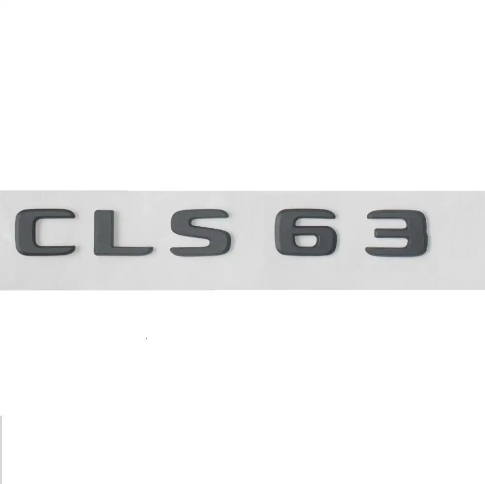 Черный багажник буквы номер для CLS 63 эмблемы значки Mercedes Benz CLS63 AMG|Эмблемы| |
