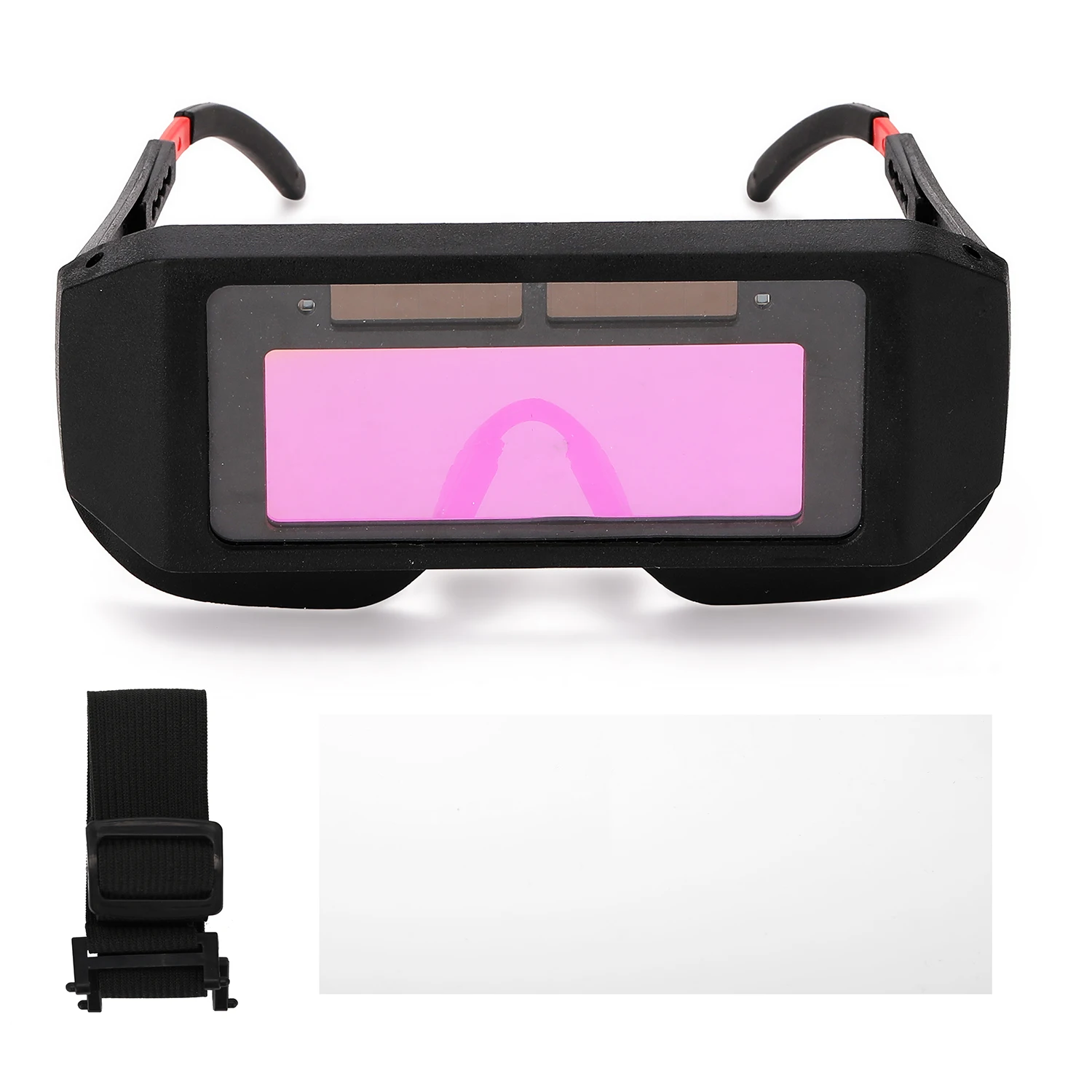 Professional Solar Energy Auto Darkening Welding Safety Goggles Anti-glare UV Weld Glasses |