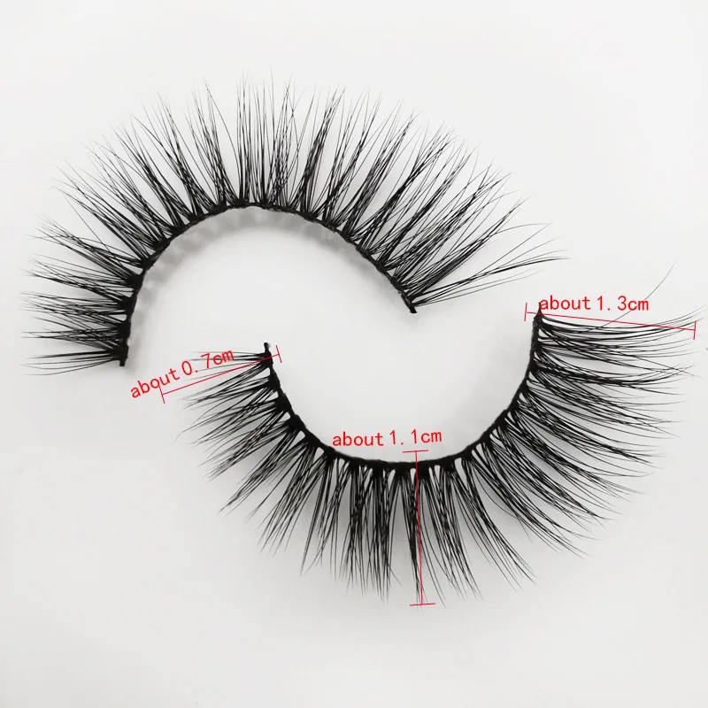 Projetos para Diferentes Vison Cabelo Algodão Banda Cílios Postiços Naturais 7 Pares Uma Semana Diferentes Ocasiões Reutilizáveis 3d 23 ? (19)