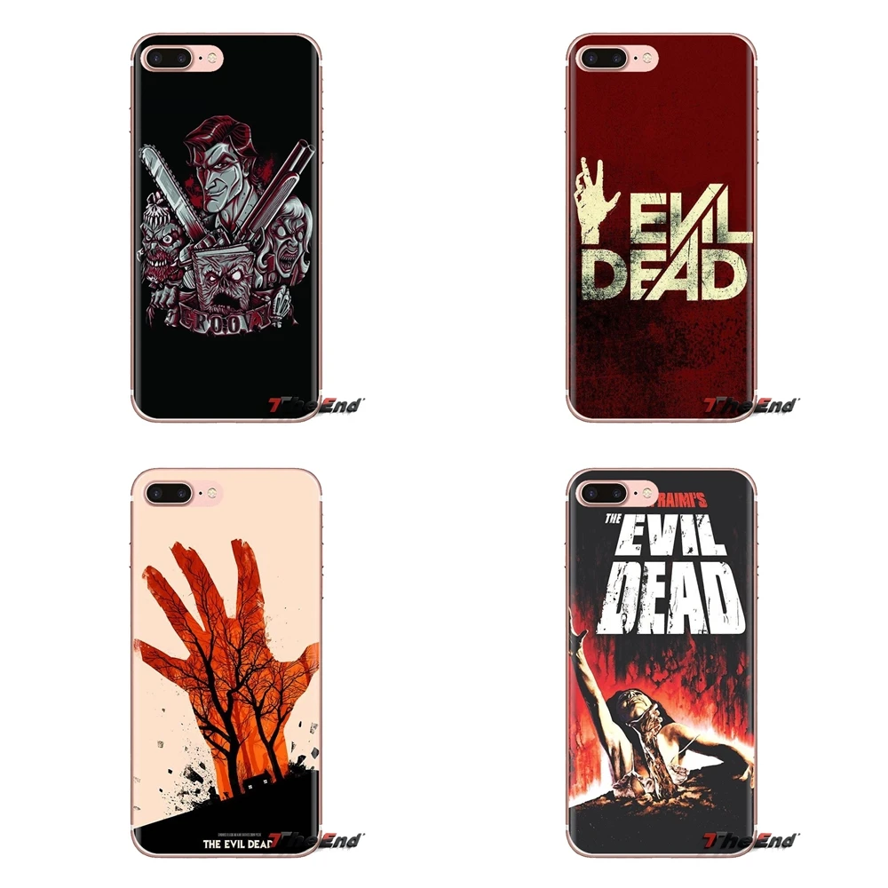 Для iPod Touch Apple iPhone 4 4s 5 5S SE 5C 6 6S 7 8 X XR XS Plus MAX horror Зловещие мертвецы мягкие прозрачные