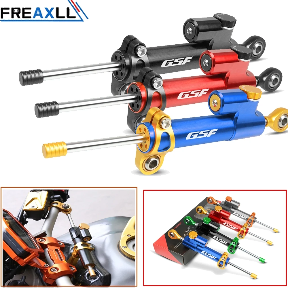 

For SUZUKI GSF 250 600S 650 1200 650N BANDIT Motorcycle Accessories Damper Stabilizer Damper Steering Reversed Safety Control