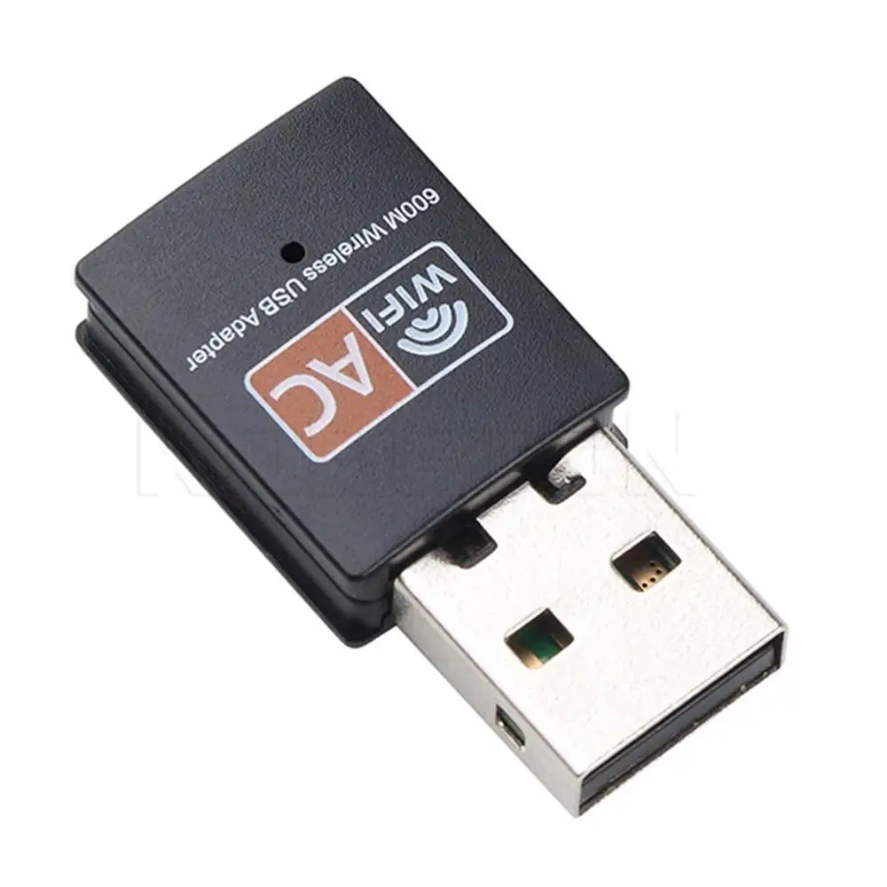 Беспроводной USB WiFi адаптер 600 Мбит/с 2,4 ГГц 5 ГГц WiFi антенна двухдиапазонная 802.11b/n/g/ac мини беспроводная компьютерная сетевая карта приемник