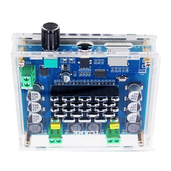 

XH-A105 Bluetooth 5.0 Support TF Card AUX TDA7498 Wireless Digital Power Amplifier Stereo Board 2x100W AMP Amplificador