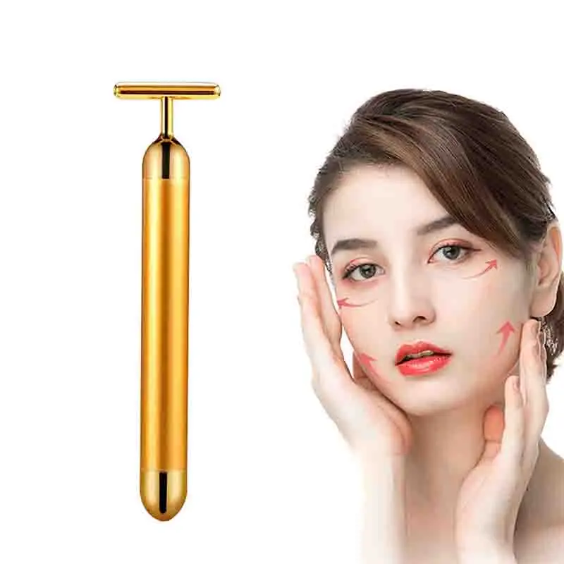 

Vibrating Facial Roller Massager Roller Health skin care tool Face slimming v face massager instrument Face Lift Hands Body
