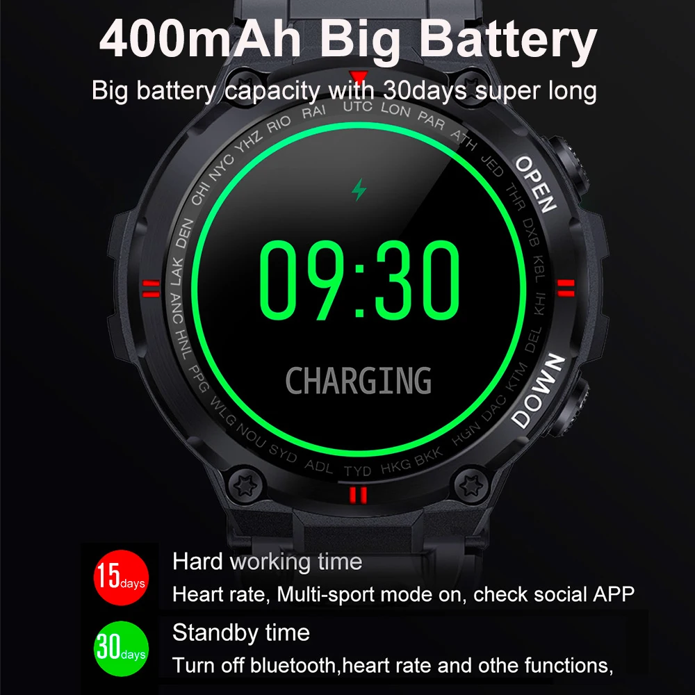 Modos de Esportes Exibir o Tempo Inteligente para Android Nova Chamada Smartver Multi Bluetooth-compatível Relógio Ios Telefone 2022 Bluetooth5.0 - Image 4