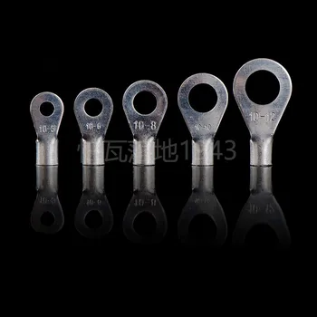 

OT Cold Pressed Terminal RNB Round Bare End OT10 -5 -6 -8 -10 -12 Red Copper Nose