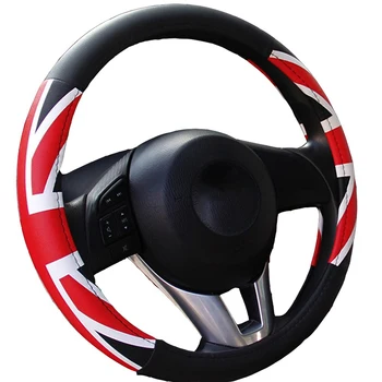 

Car Steering Wheel Cover Microfiber Leather Steering Covers Auto Wheels Cases Universal