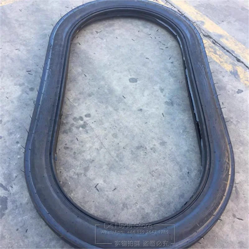 Size L1925XW1080mm Amusement Park Bumper Car Spare Parts Collision Bumper Car Rubber Tyre Tire