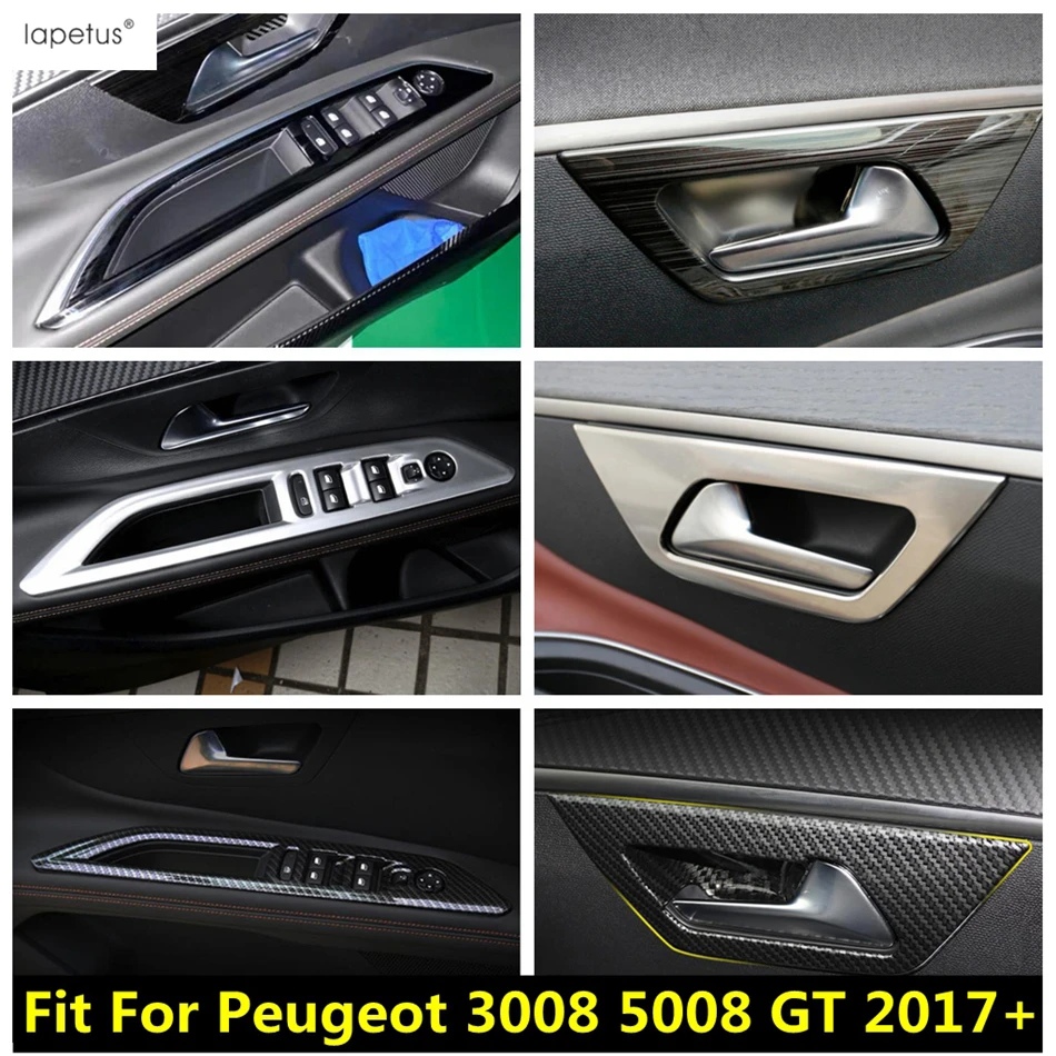 Suny Purchase Christmas Break 2017 2022 Stainless Steel Accessories For Peugeot 3008 5008 Gt 2017 2022 Car Door  Handle Bowl Window Switch Control Panel Cover Kit Trim|Interior Mouldings|  - Aliexpress