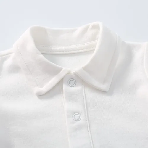겨울 가을 아기 롬퍼 아기 바디 슈트, 긴 소매 폴로 롬퍼, 신상 도착 2