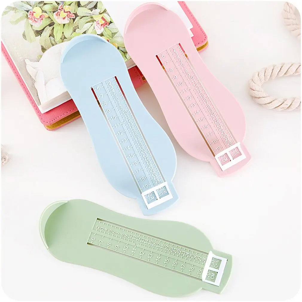 0-8 year old baby feet measuring device Home children long shoe measuring device ABS with scale gift