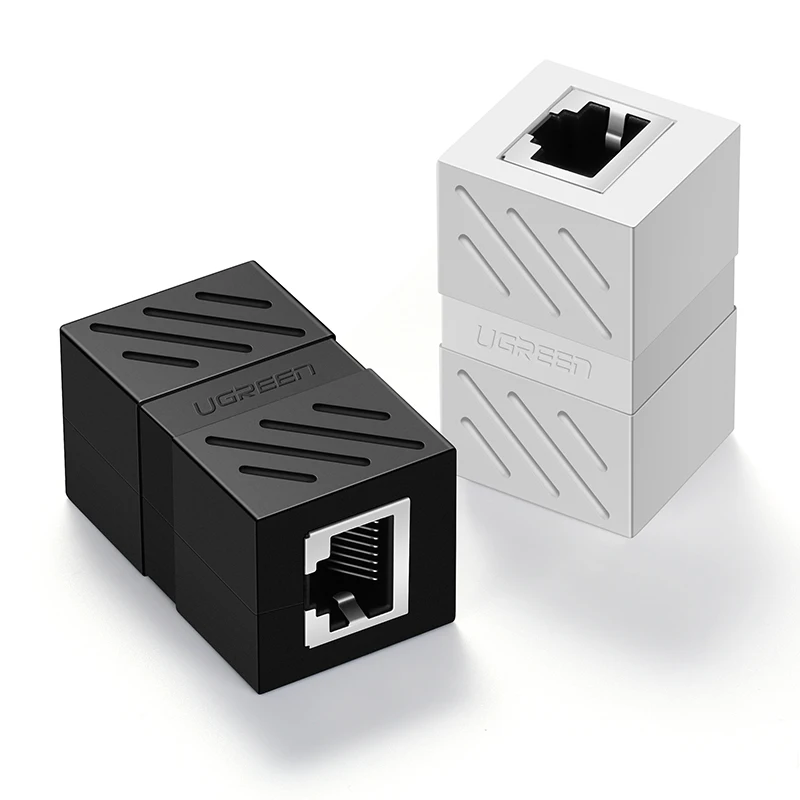 Cabo de Extensão do Extensor da Rede do Adaptador 8p8c dos Ethernet do Conector Cat7 5e de Ugreen Rj45 para a Fêmea do Cabo dos Ethernet à Fêmea - Imagem 5