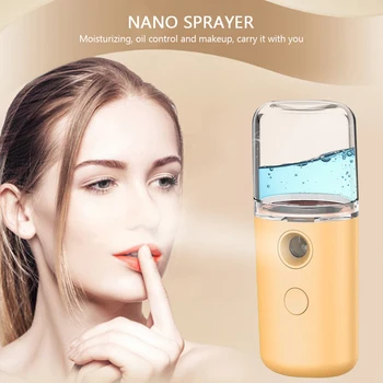 

30ml Mini Nano Facial Sprayer USB Nebulizer Face Steamer Humidifier Hydrating Anti-aging Wrinkle Women Beauty Skin Care Tools