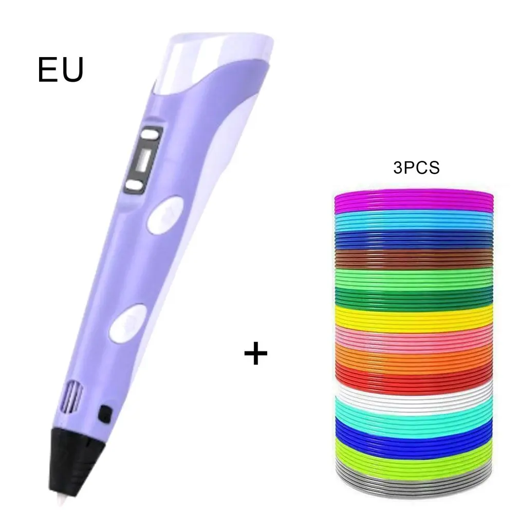 3D Printing Pen Painting Drawing Pens Consumables PLA/ABS Crafting Filament Doodle Art Printer Kid Gift | Компьютеры и офис