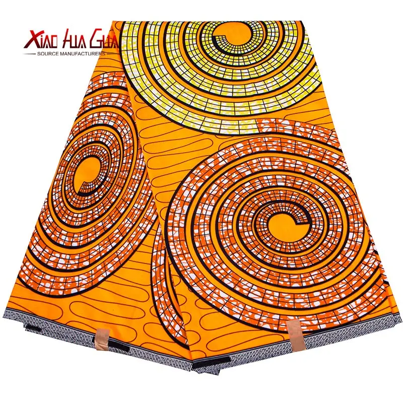 

Flower coat polyester wax printed fabric Ankara flower vest high quality 3 yd 6 yd /lot African fabric party dress FP6401