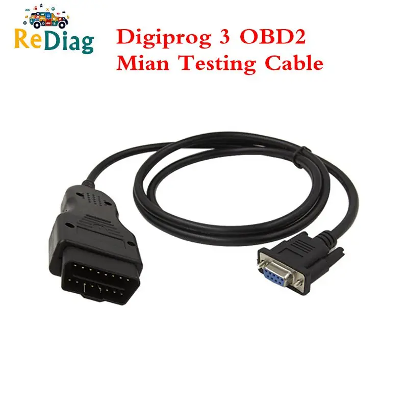 Digiprog 3 основное тестирование Digiprog III OBD2 16pin Digiprog3 кабель для подключения автомобиля