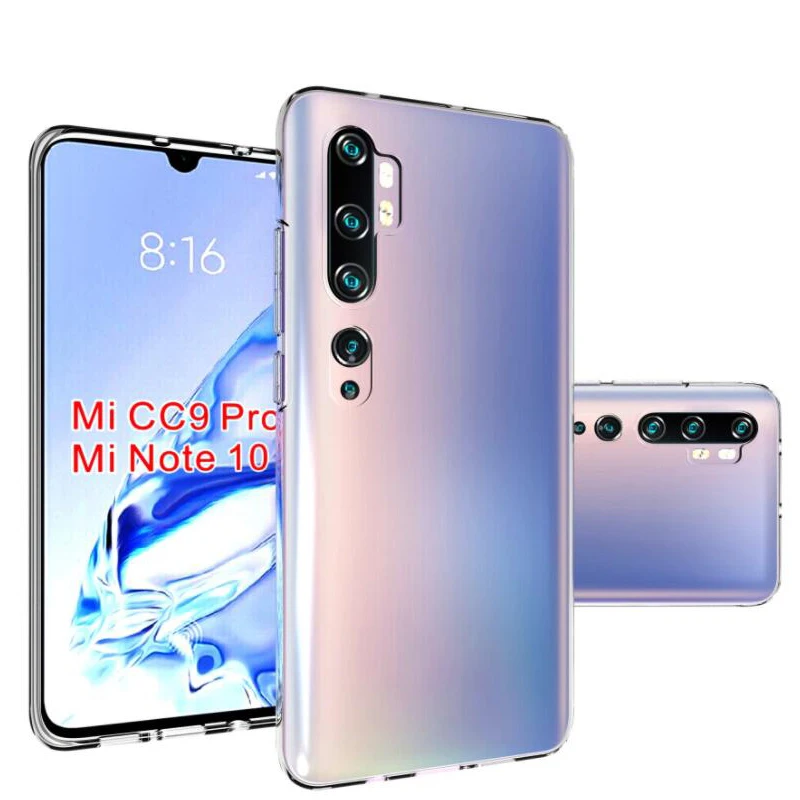 Для Xiaomi Mi CC9 Pro Чехол для xiaomi mi Note 10 чехол TPU мягкий прозрачный силиконовый PRO |