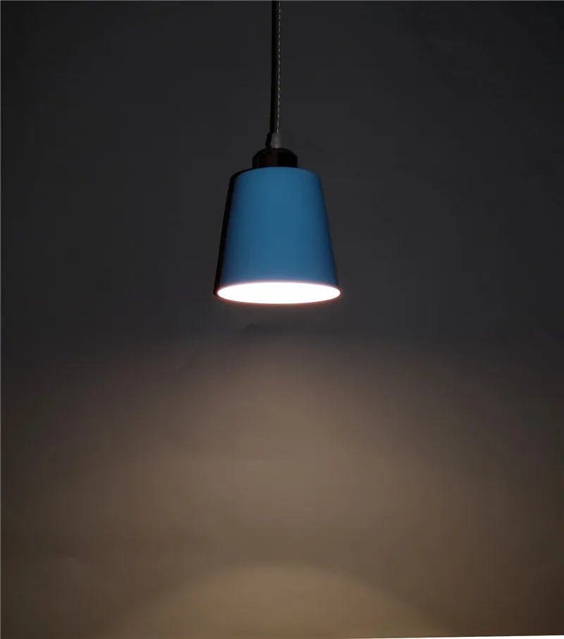 Североевропейский стиль цветного креативного освещения железная пост-современная простая домашняя внутренняя Люстра для гостей ресторана светодиодный свет с S