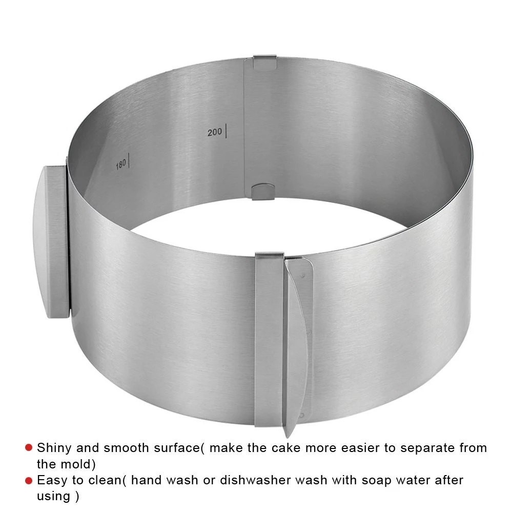 H457b62ca43474a56a1fd34dccbfd48126 Adjustable Stainless Steel Dessert Cake Mold Circle