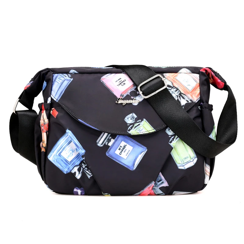 Модные новые сумки женские через плечо Летний стиль цветочные водонепроницаемые