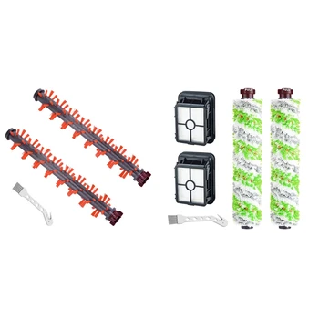 

1 Set Area Rug Brush Roller Crosswave Wet Dry Vac & 1 Set Multi-Surface Pet Brush Rolls Vacuum Filters Replacement