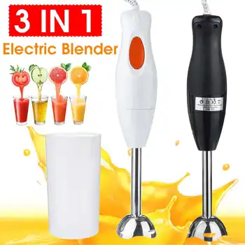 

3 In 1 Mini Handheld Multifunction Electric Whisk Mixer for Complementary Food 150W Blender Hand Egg Beater Kitchen Tool