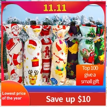 Рождественская Крышка для бутылки вина Снеговик Санта Клаус лося винная Топпер Крышка для рождественской вечеринки украшения год regalos navidad# A