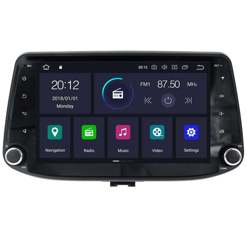 DSP PX6 Android 9 Car DVD Player GPS Navigation For Hyundai i30 Auto Stereo Radio Multimedia player Head Unit Recorder