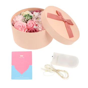 

1 Set Flowers Adorable Pretty Beautiful Artificial Soap Rose Soap Flower Gift for Valentine