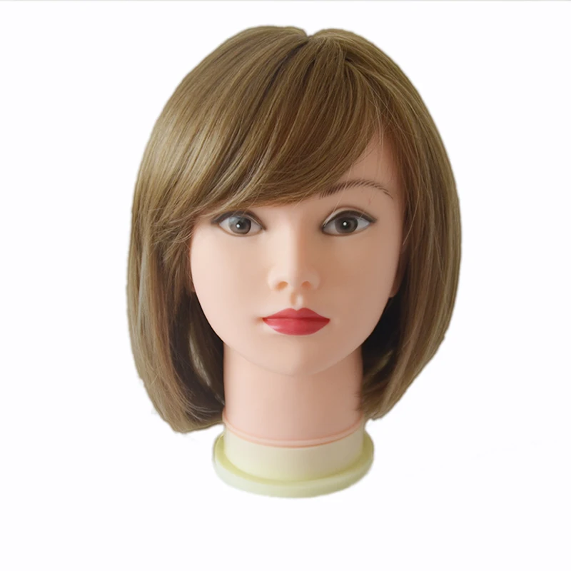 Eyelash Practice Training Mannequin Head 1 pcs Rubber Cosmetology