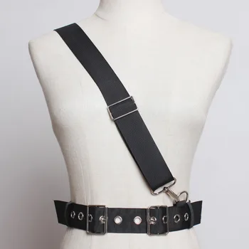 

2020 Spring Belt Solid Wide Belt Stylish Corset Belt Trendy Fashion Wide Belt Metal Buckle Waistband Cinturon Mujer Ancho ZK455