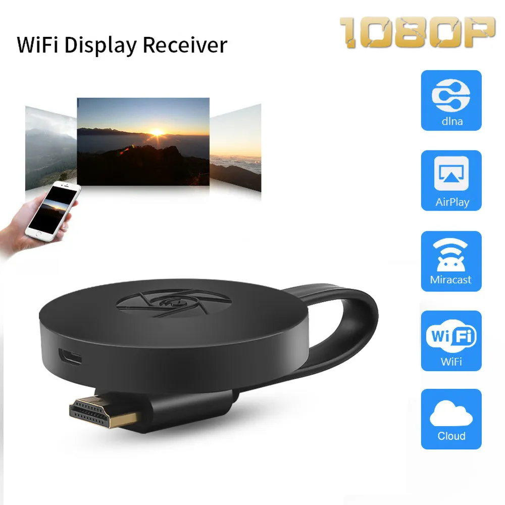 ТВ-приемник Mirasrceen G2 1080P HDMI HD Wi-Fi | Электроника