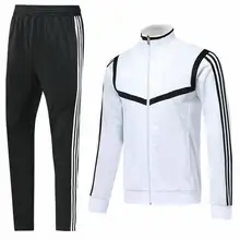 Новая куртка на молнии спортивный костюм Мужская спортивная одежда с длинными рукавами Баскетбол Футбол для бега и футбола Мужская одежда для бега