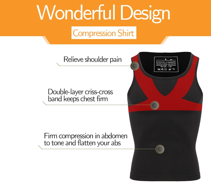 Shaperslim – Men’s Snatched Singlet