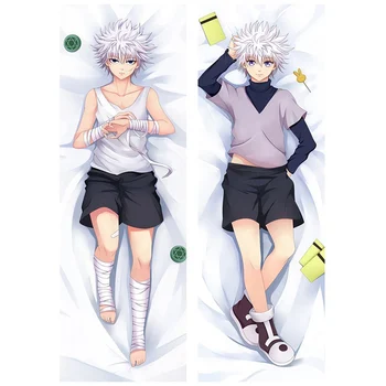 

Anime Hunter X Hunter Characters Killua Zoldyck Kurapika Hisoka Kulolo Dakimakura Throw Pillow Cover Hugging Body Pillowcase