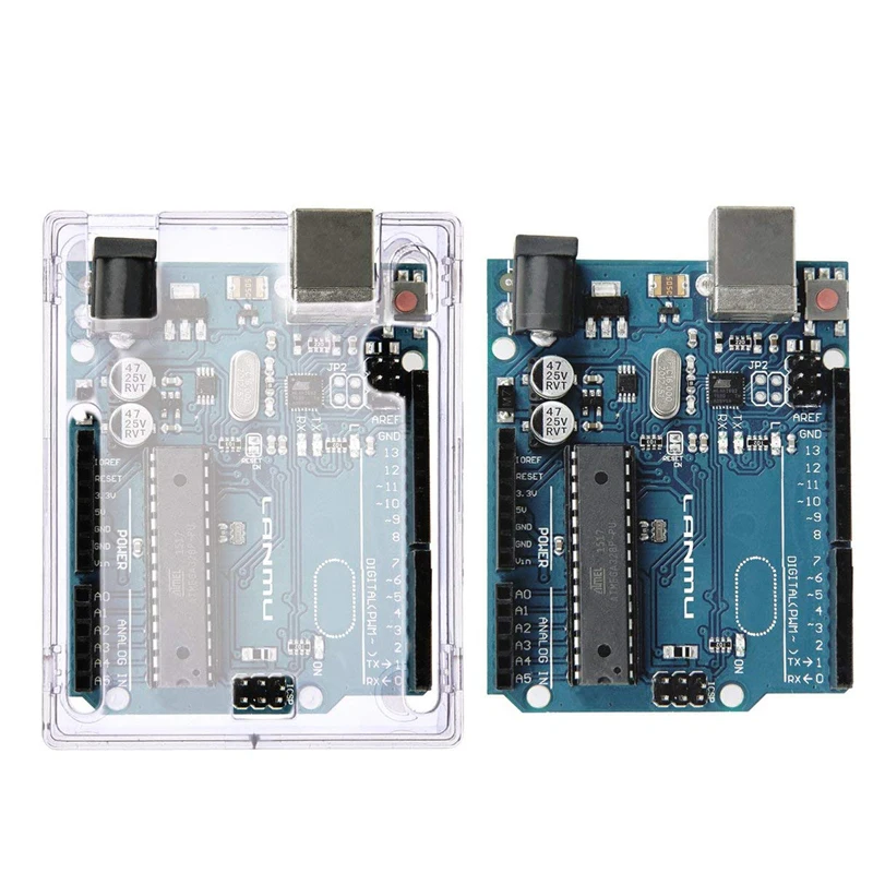 Aokin для Arduino Uno R3 корпус прозрачный акриловый Футляр Чехол для Arduino Uno R3